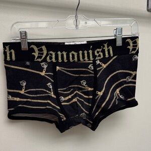 Japanese Designer Rare find Vanquish Black and Gold Boxers new M